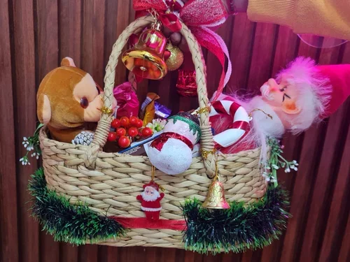 Sea Wood Toy Hamper Basket