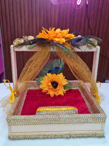 Wooden Hamper Basket